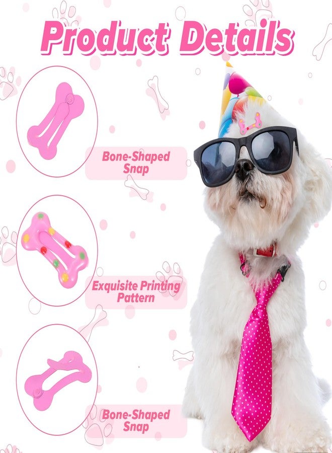 Matwsec 40PCS Dog Hair Clips for Small Dogs, Bone Shaped Dog Barrettes for Small Dogs Hairs, Bone Hair Clips for Cats Puppy Pet Hair Accessories - Image 4